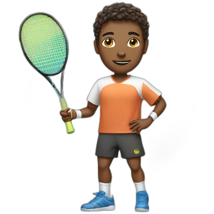 tennis player emoji