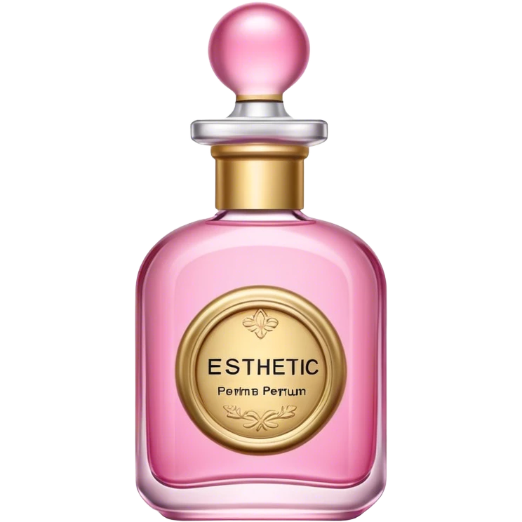 Esthetic pink perfume  emoji