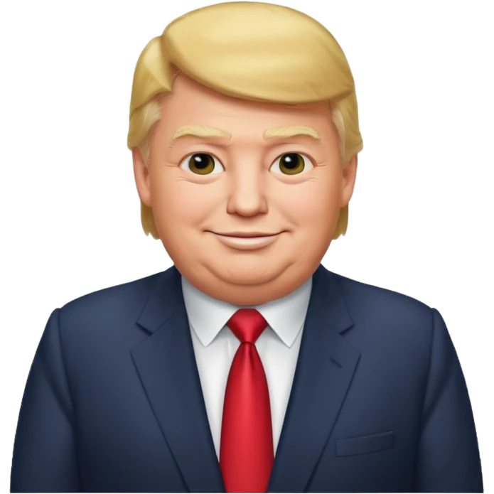 Fat Donald trump emoji