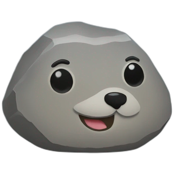 pet rock named dave emoji