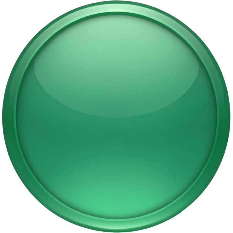 Make a plain green circle emoji