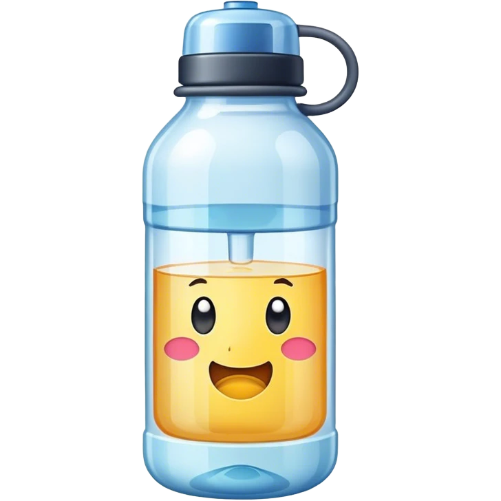 Water bottle emoji
