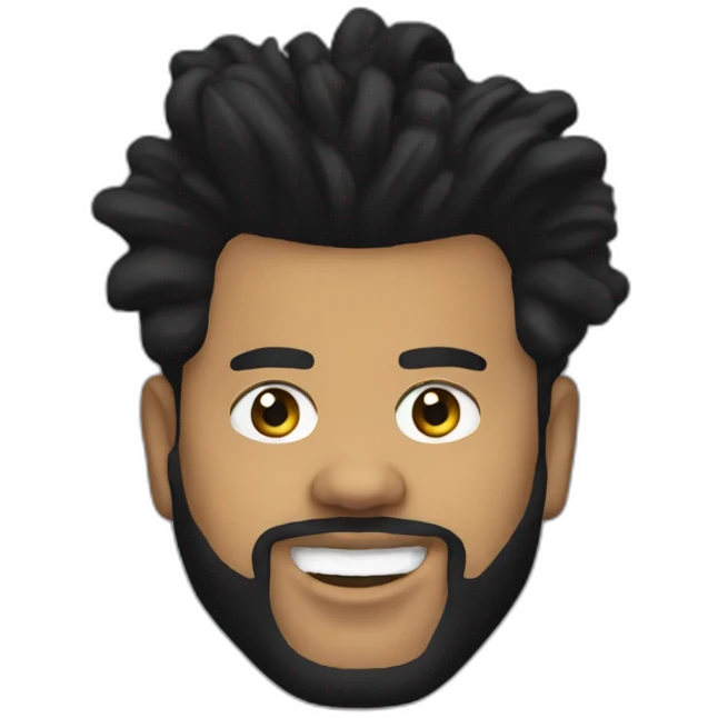 The weeknd emoji