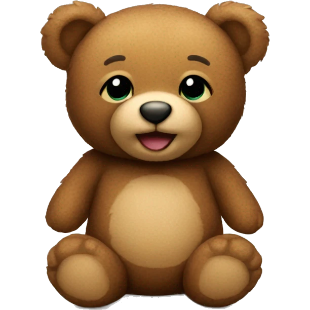 Teddy bear emoji