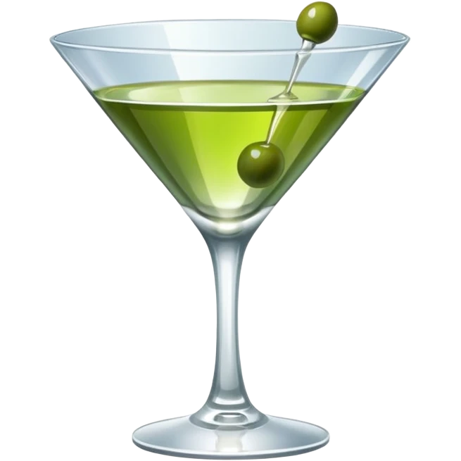martini glass emoji