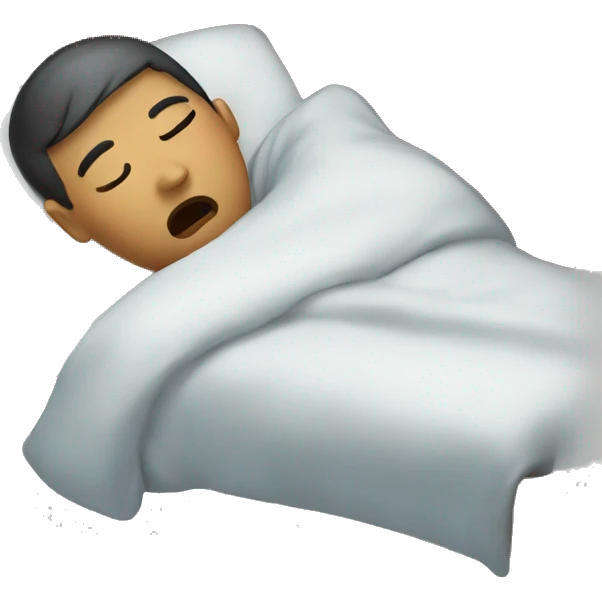 Sleeping and drooling  emoji