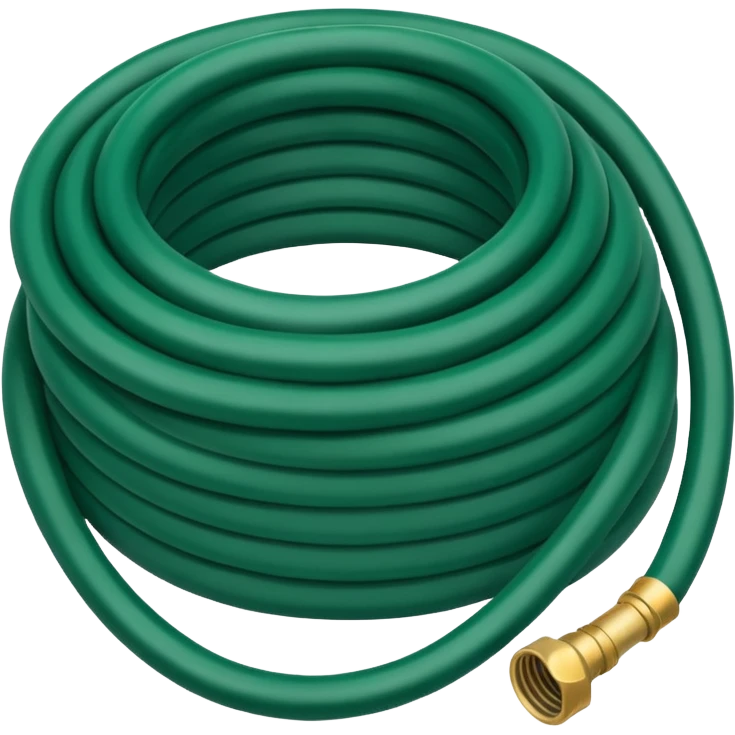 water hose dark green  emoji