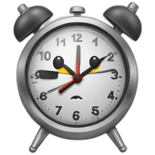 Alarm clocl emoji