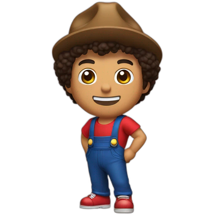 bruno mars like mario bro emoji