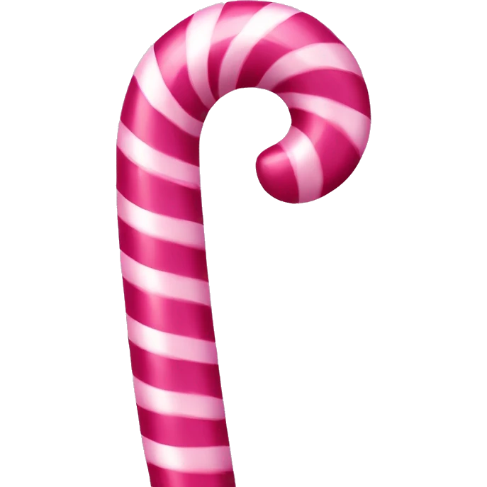 Pink Candy Cane emoji