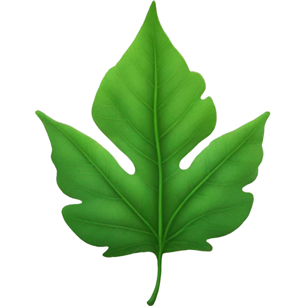 Leaf emoji
