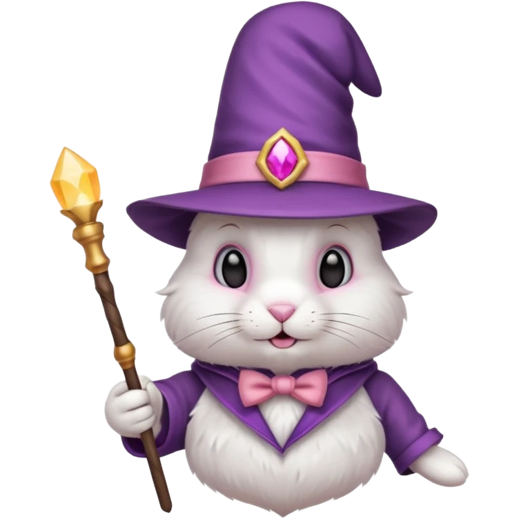 Rabbit with magician’s hat
 emoji