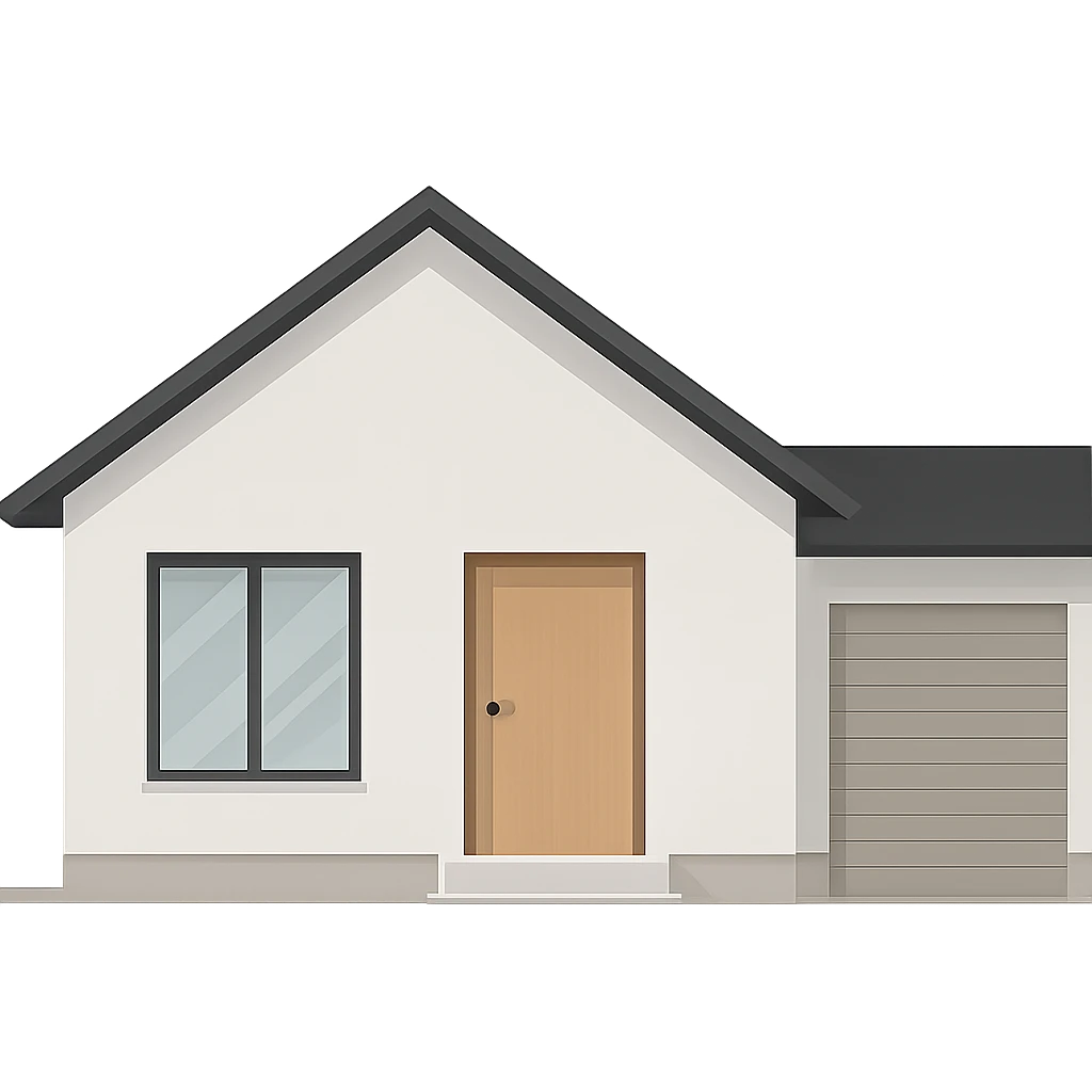 minimal house emoji