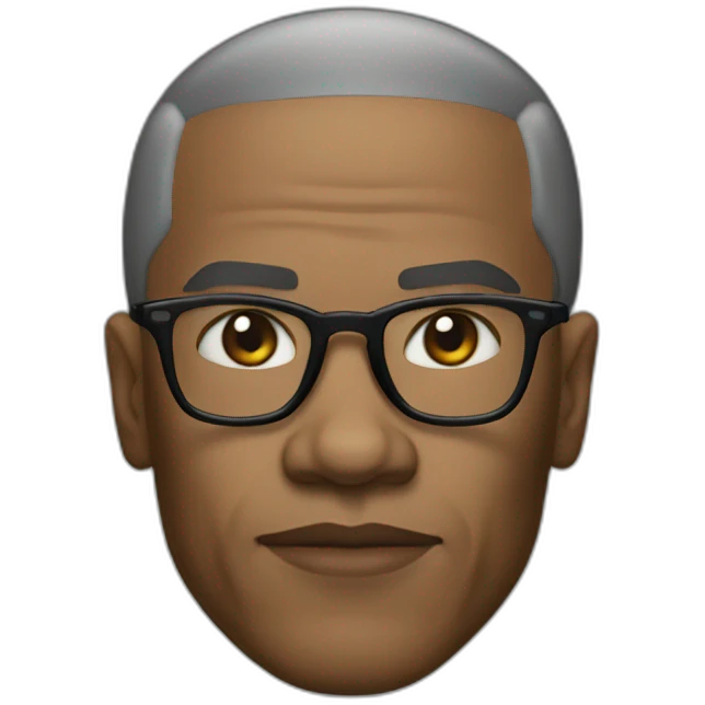 Malcolm X emoji