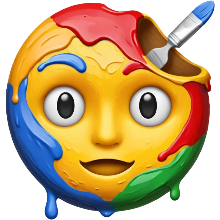 paint emoji
