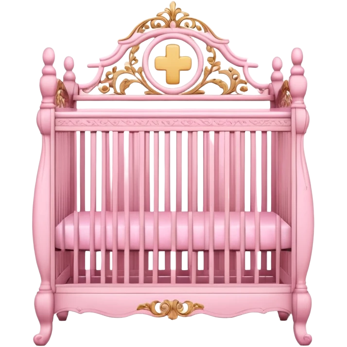 pink crib emoji