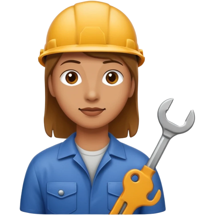 person using wrench or tool emoji