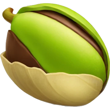 pistachio chocolate emoji
