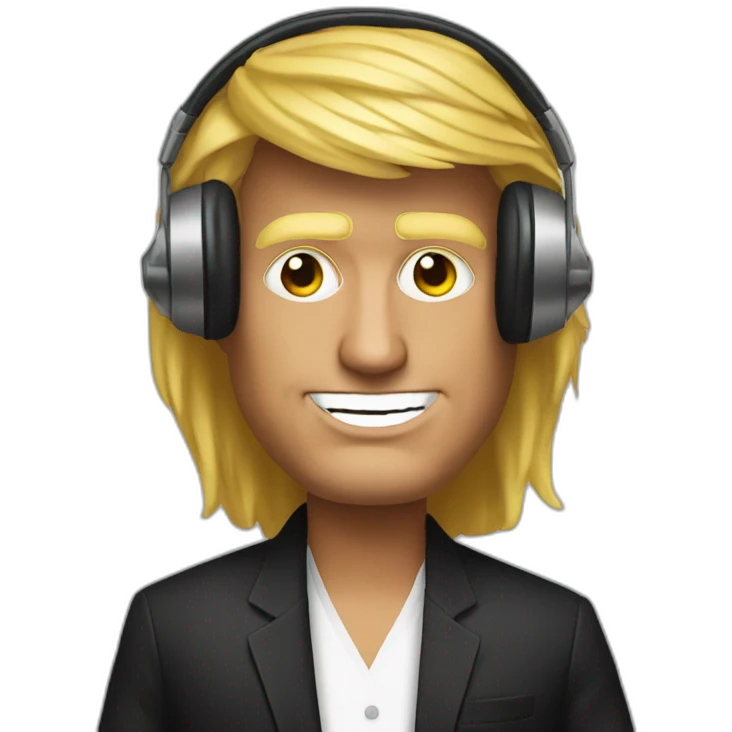 DJ Donald Trump emoji