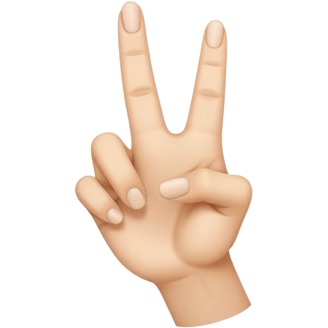 hand emoji with fingers making the shape of an L  emoji