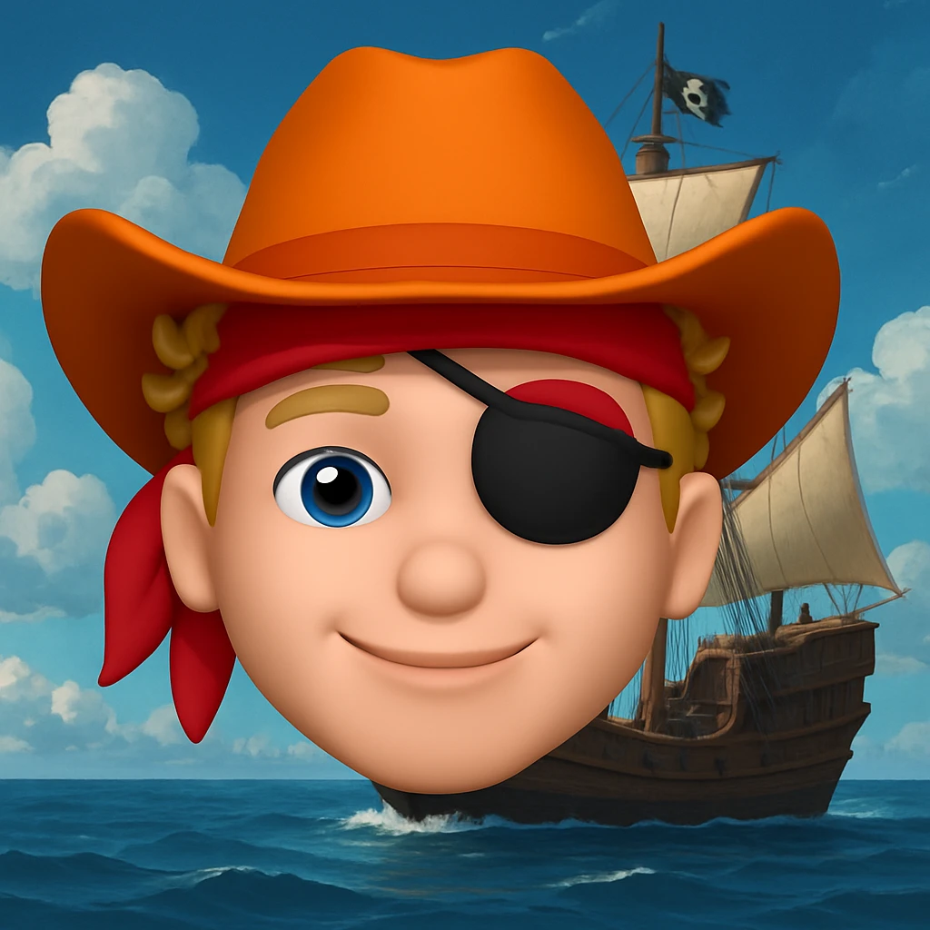 pirate ship emoji