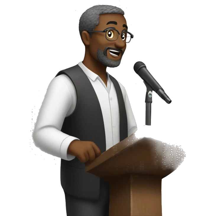 Preaching Stand emoji