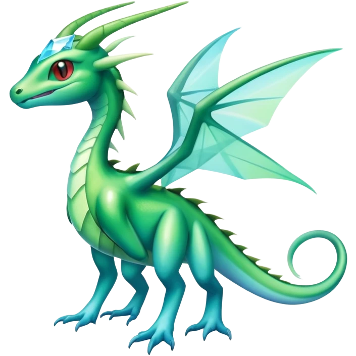 Shiny Exotic Flygon-Aurorus-Amaura-Hybrid-Creature emoji