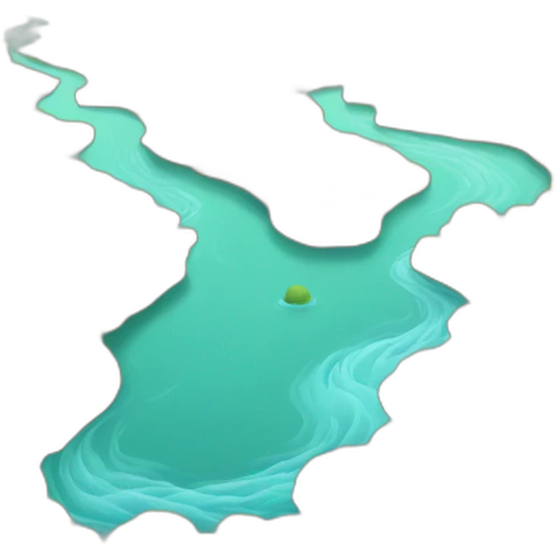 river floating emoji