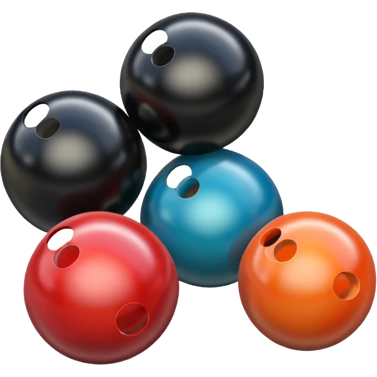 bowling Rolling Balls emoji