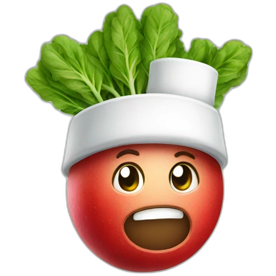 radish doctor emoji