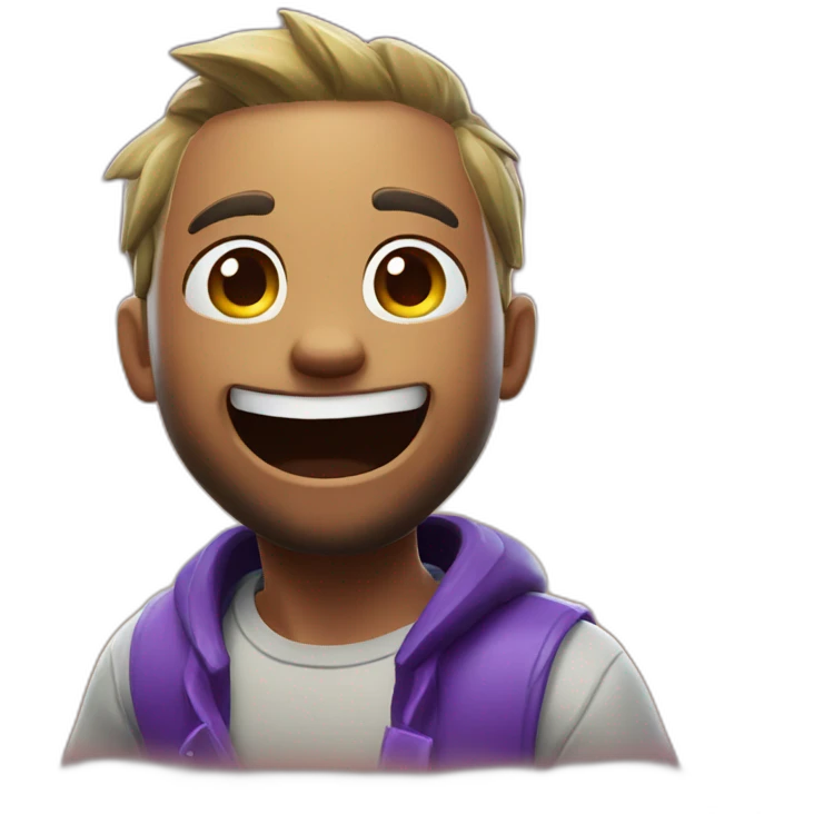 fortnite skin laughing tears emoji