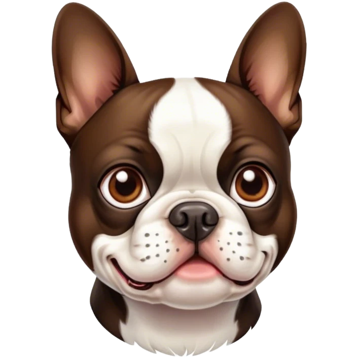 Boston terrior  emoji