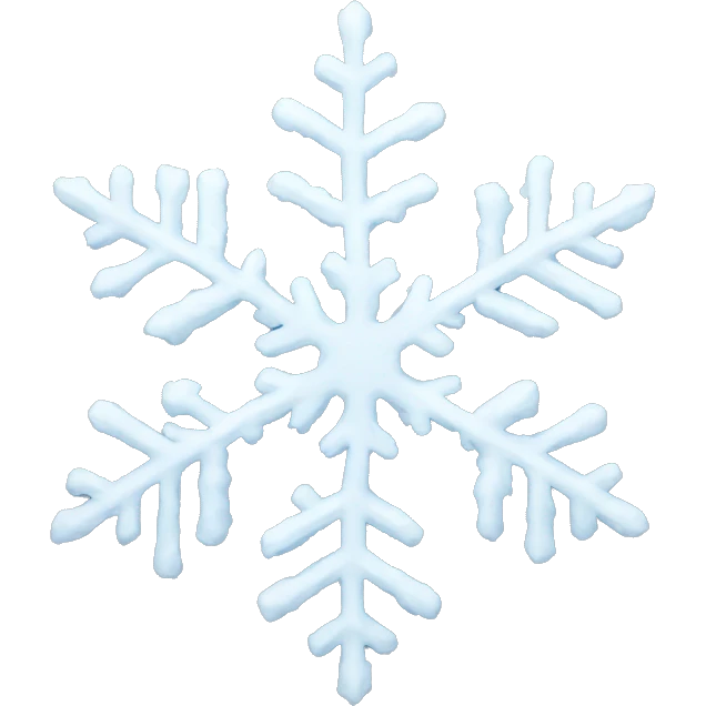 Snowflake  emoji