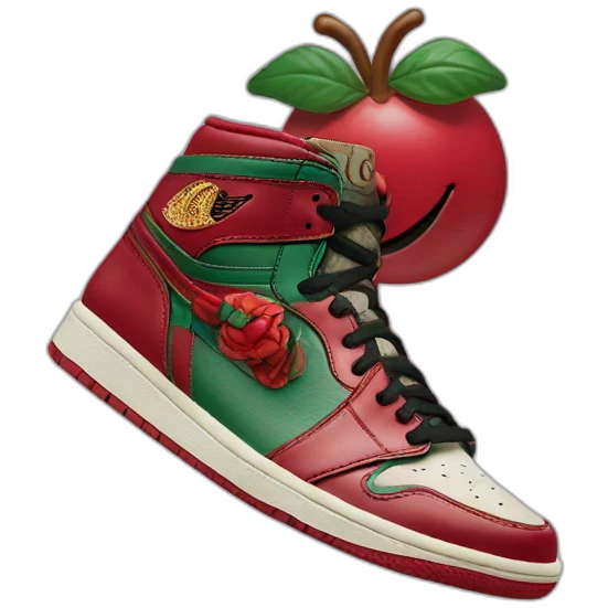 Jordan x gucci emoji