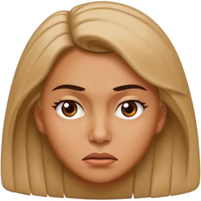 mujer diciendo no  emoji