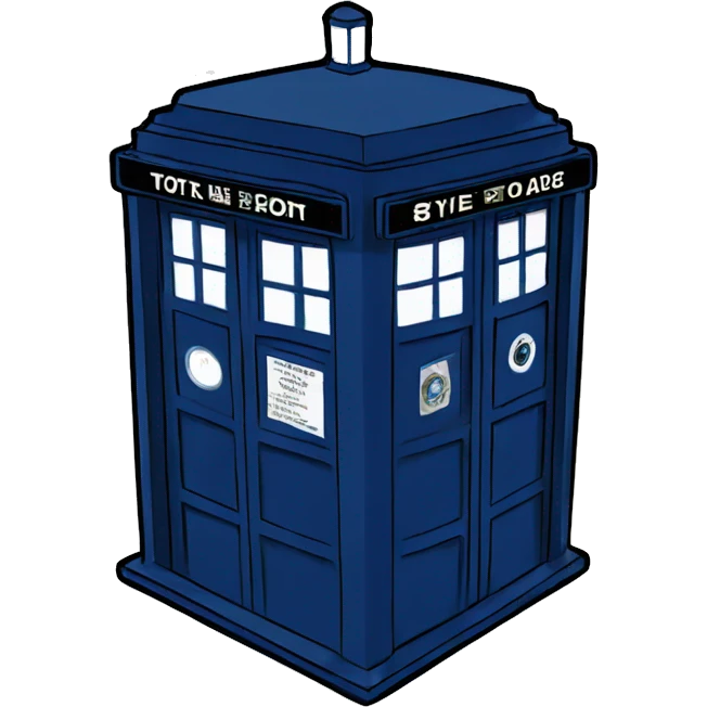 Tardis emoji