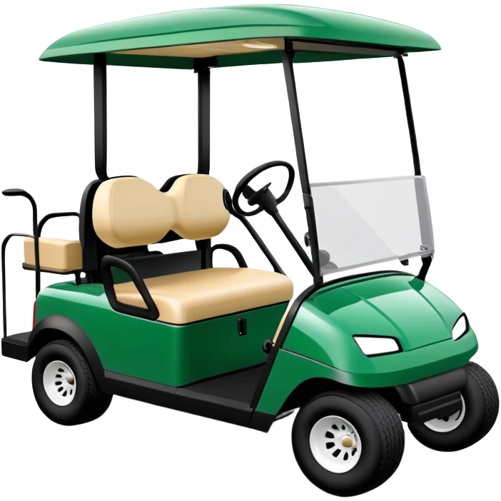 Club car golf cart emoji
