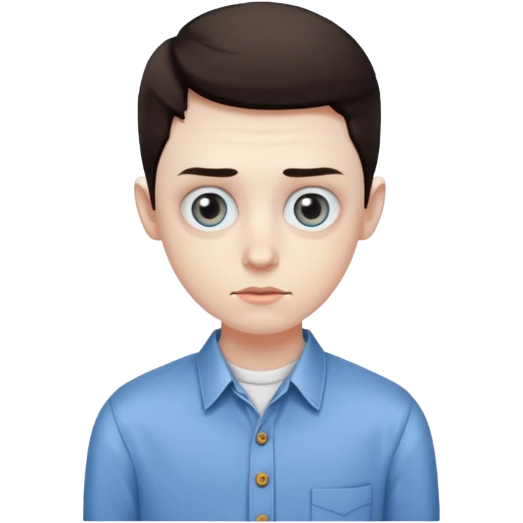 Make a weird ass stranger  emoji