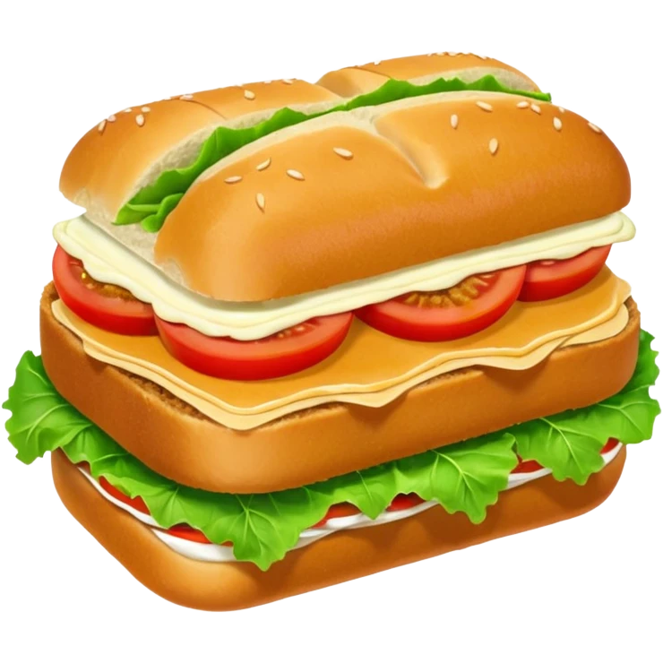 schnitzel sandwich: an oblong roll topped with a schnitzel, served on a lettuce leaf emoji