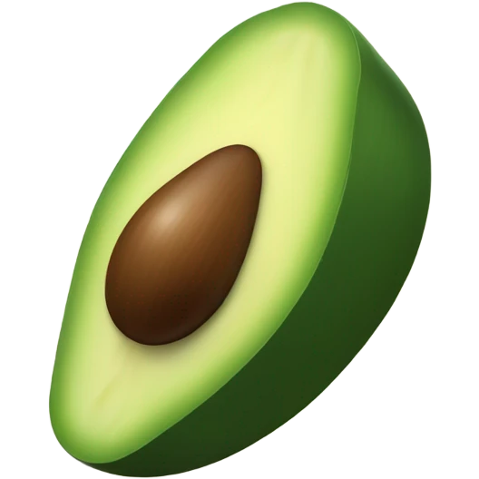 Avocado slices emoji