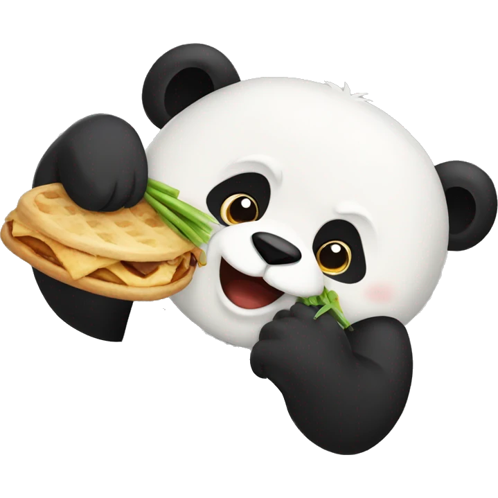 hungry panda emoji