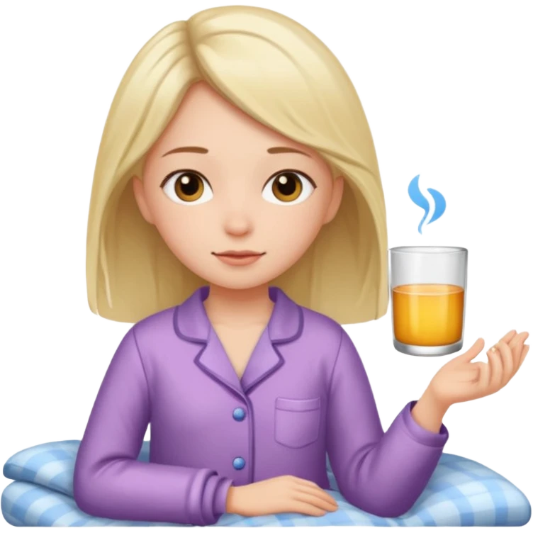 Pajama girl emoji