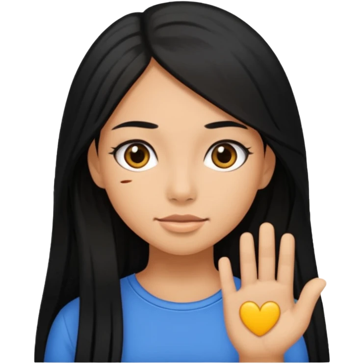 ambidexterity girl emoji