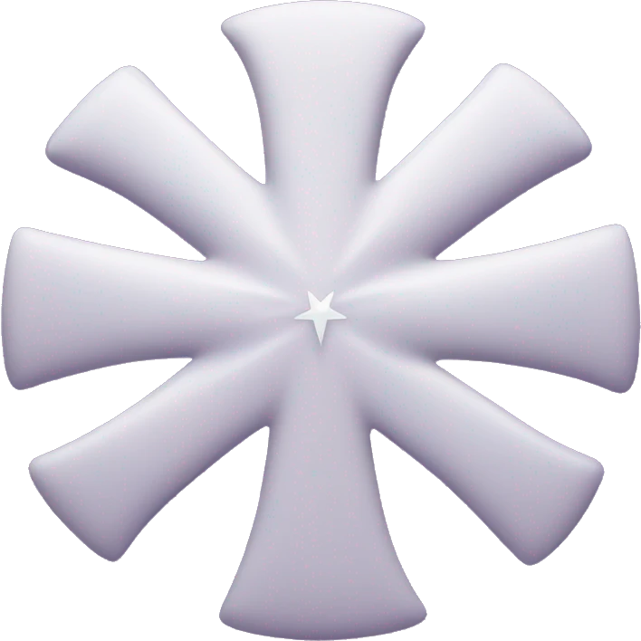 White star of Goliath on a purple square background  emoji