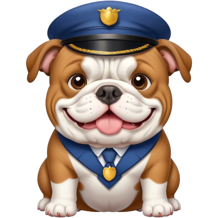 bulldog ingles postman emoji