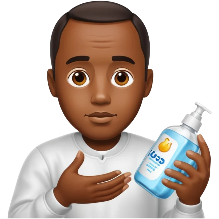 diddy with baby oil emoji