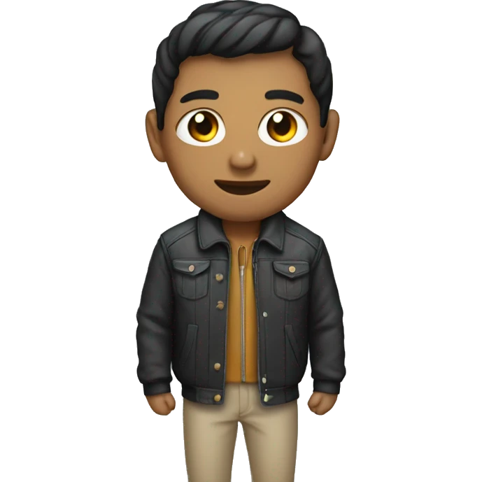 Me wearing a jacket emoji