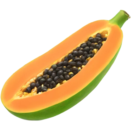 Papaya emoji