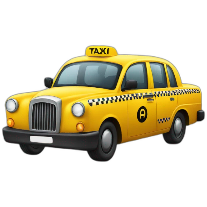 taxi not allowed emoji