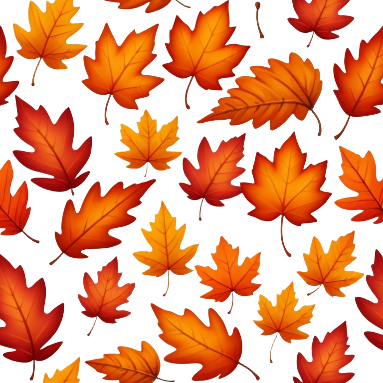 A fall theme emoji